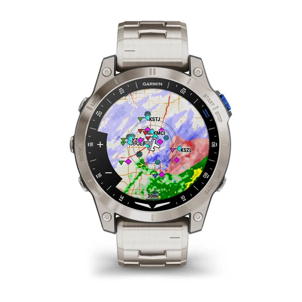 Đồng Hồ Garmin D2 Mach 1 Bạc